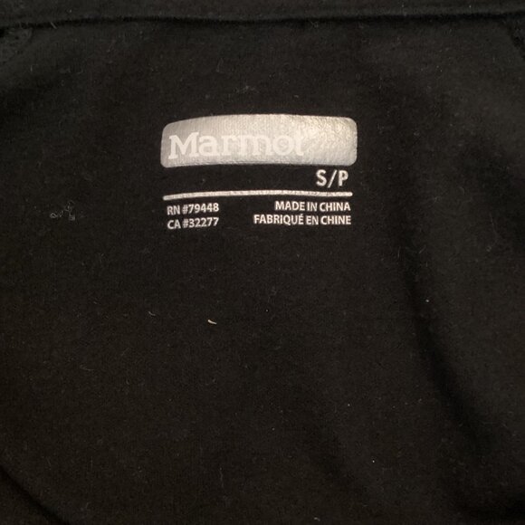 Marmot Womens Jacket Coat Size Small Black Variant Active Quilted Active Outdoor - Picture 11 of 12